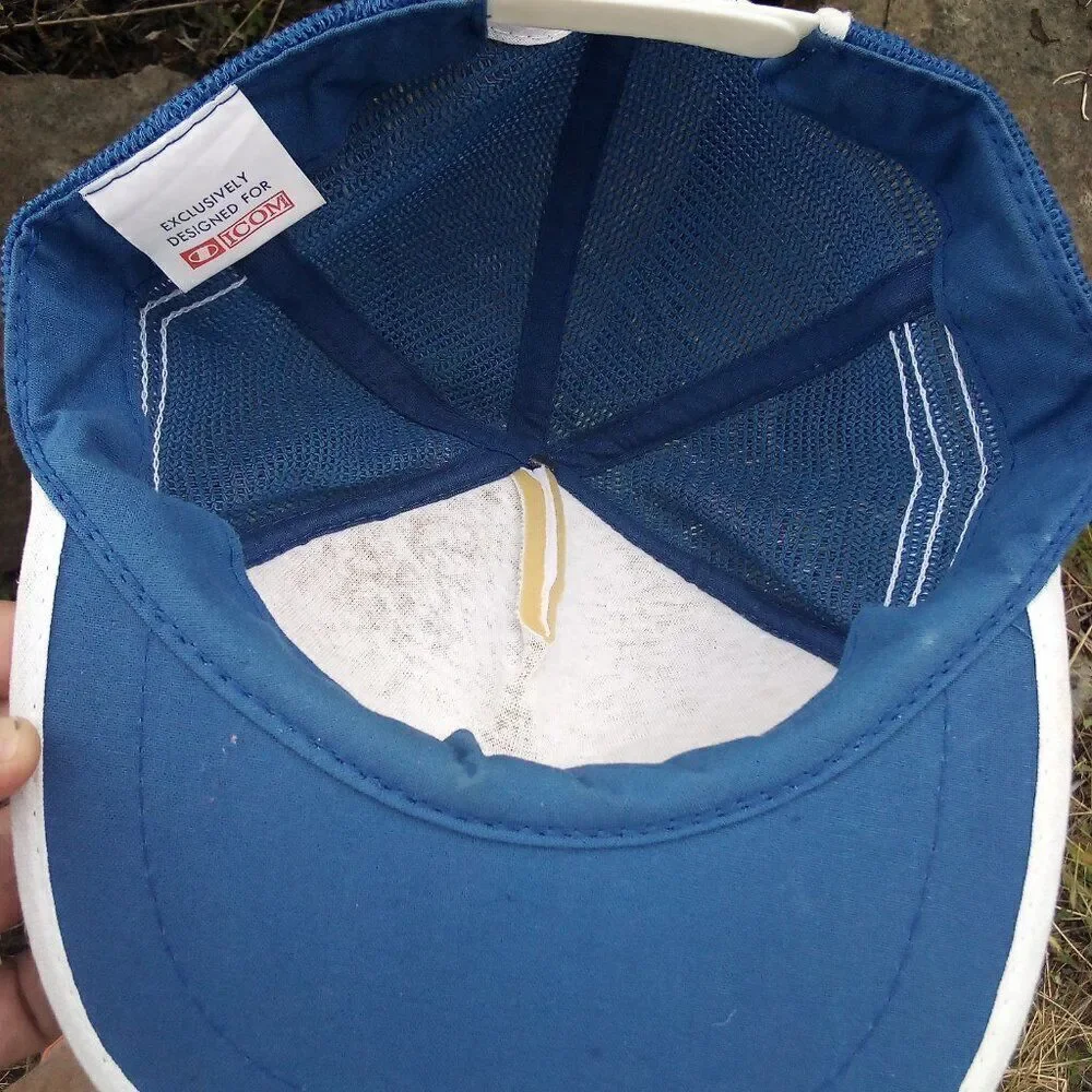 Deadstock Vintage ICOM Atlanta 1987 3 Stripe Trucker Hat